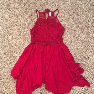 Red Dress w/ Lace